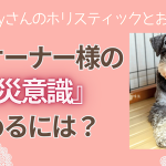 犬猫オーナーの防災意識を高めるには